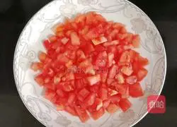 Illustration of how to make double eggplant noodles 1