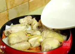 Korean spicy cabbage stewed chicken nuggets Illustration of how to do it 13