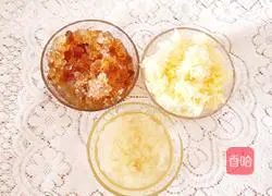 Illustration of how to fish white fungus with fruits 10