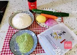 Illustration of how to make black bean pancakes and rolls 3