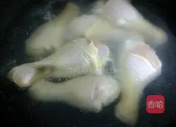 Beer Illustration of how to make chicken legs 1