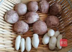 Illustration of how to make mushroom steamed buns 5