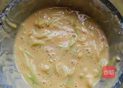 Zucchini egg pancake recipe 4