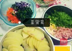 Potatoes Illustration of how to make purple potato rolls 2