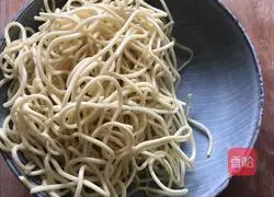 Illustration of how to make steamed noodles 2