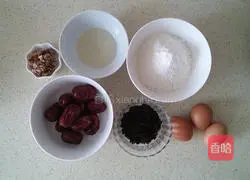 Illustration of how to make brown sugar jujube paste 1