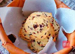 Rum Cranberry Cookie Recipe Illustration 21