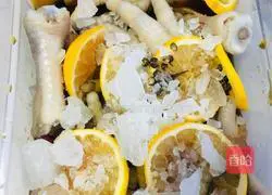 Lemon Pickled Pepper Phoenix Illustration of how to make claws 7