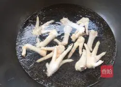 Stewed Scallop Mushroom Illustration of how to make chicken feet 4