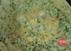 Illustration of home-style chive egg pancake 5