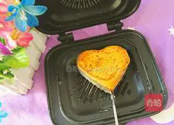 Watermelon milk pancakes (heart-shaped) recipe illustration 15