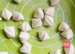 Illustration of how to make pork stuffed pan-fried buns 4