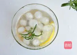 Illustration of how to make yellow-skinned sparkling water in summer 7