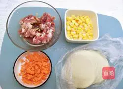 Illustration of how to make Kuaishou Xiaolongbao without kneading 1