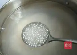  Illustration of how to make purple sweet potato and sago 5