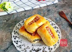 Illustration of how to make small intestine buns 17