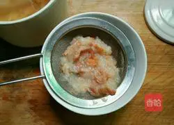 Lily Sichuan clam pear juice recipe 14