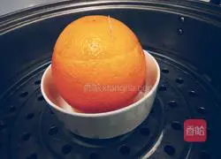 Illustration of steamed salted orange 4