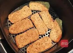 Illustration of how to make peanut-flavored bread handmade snacks (air fryer version) 10