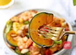 Illustration of grilled chicken breast with vegetables 12