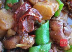 Illustration of how to make large plate chicken 8