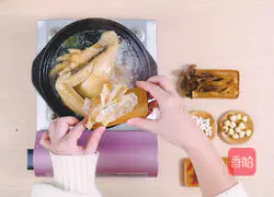 Deer Antler Illustration of how to make mushroom soup dumplings 4