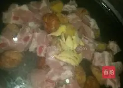 Chestnut pork ribs soup recipe 6