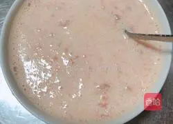 Illustration of how to make papaya milk (natural jelly) 8