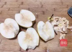 Illustration of how to make snow pear stewed with rock sugar 3