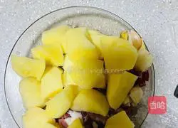 Illustration of how to make abalone and potatoes 3