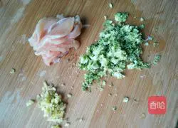 Illustration of how to make shredded chicken pasta 2