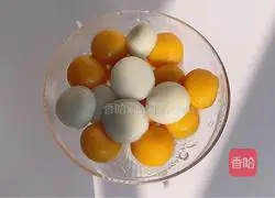 Illustration of how to make matcha milk glutinous rice balls 5