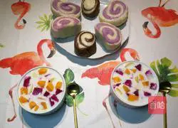 Illustration of how to make handmade yogurt (large fruit pieces) 7