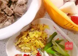 Illustration of braised pork ribs 3