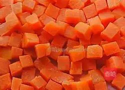 Illustration of making cashew chicken 3