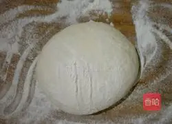 Illustration of how to make steamed buns rolled in flower oil 9
