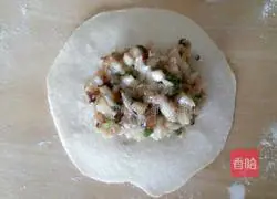 Illustration of how to make mushroom and pork buns 10