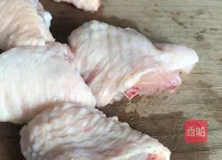 Illustration of how to make chicken wings and winter melon cup 6