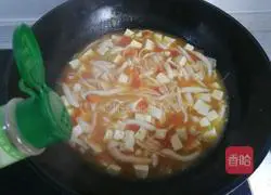 Illustration of how to make San Xian Soup (Xihong Mushroom Soup) 13