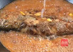 Yellow croaker in tomato sauce Illustration of how to do it 8