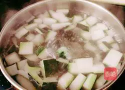 Illustration of how to make rock sugar citrus and winter melon peel 4