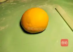 Illustration of how to cut pumpkin steamed buns 8