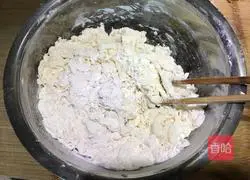 Illustration of how to make dried beans and fresh meat buns 4