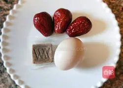 How to make lazy version of red date, brown sugar, ginger and egg soup Illustration 1