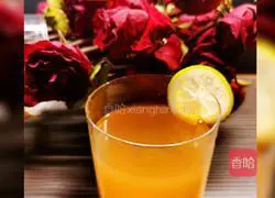 Illustration of how to make fresh orange lemon tea 6