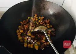 Illustration of how to make mutton noodles 6