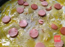 Illustration of how to make delicious pancakes and fruits 4