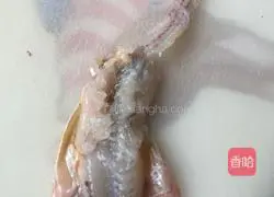 Illustration of how to make big head fish ball soup 3