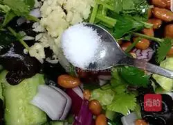 Illustration of how to make cold dishes with rice 3