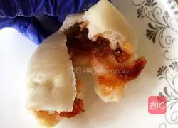 Illustration of how to make rock sugar hawthorn steamed buns 15